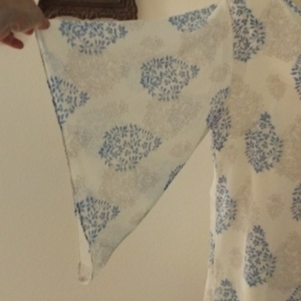 NWOT Belle by Kim Gravel Boho Top Size M - Picture 6 of 10